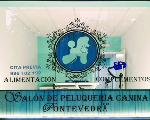 Instalaciones del Salón de Peluquería Canina Pontevedra